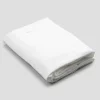 Viadurini Textile Bettlaken-Weißes Leinenbettlaken für Doppelbett, Luxusdesign Made in Italy - Fiumano