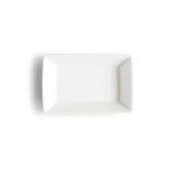 Viadurini Kitchen Teller Set-Weißes Porzellan Moderne Teller Set 25 Stück - Basal