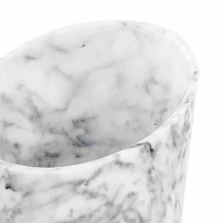 Viadurini Kitchen Küchenzubehör-Wein- oder Champagner-Glacette aus weißem Carrara-Marmor Made in Italy - Ciotti