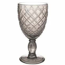 Viadurini Kitchen Weinkelch-Wein- oder Wasserbecher aus farbigem oder transparentem Glas mit Dekorationen, 12 Stück - Rocca