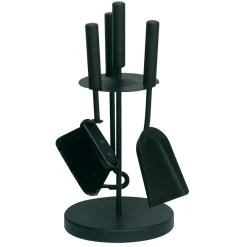 Viadurini Fire Design Kaminbesteck-Werkzeughalter mit 3 Metallwerkzeugen in verschiedenen Ausführungen, hergestellt in Italien – Darbuka