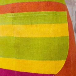 Viadurini by Marchi 1633 Küchen Schürzen-Wertvolle Bastelschürze aus handgemaltem Hanf Made in Italy - Viadurini von Marchi