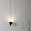Viadurini Lighting Designer Stehlampen-Wire Stehlampe aus schwarzem Aluminium und Kegel Tolles minimalistisches Design - Mercado