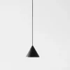 Viadurini Lighting Designer Stehlampen-Wire Stehlampe aus schwarzem Aluminium und kleinem Kegel Minimal Design - Mercado