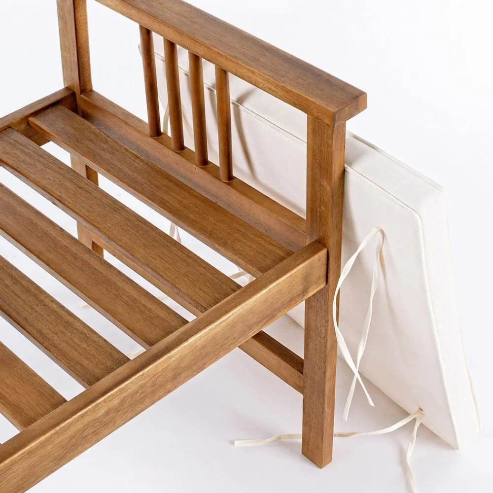 Viadurini in the Garden Garten Lounge Set-Wohnzimmer 4 Garten Holzzubehör Elegantes Design für den Außenbereich - Roxen