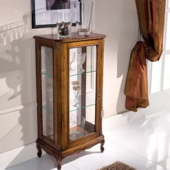 Viadurini Classic Anrichte-Wohnzimmer Vitrine aus Bassano Walnussholz Made in Italy - Ronald