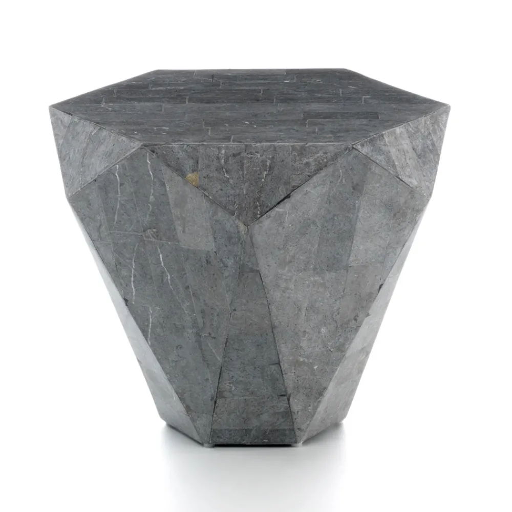 Viadurini Living Couchtische Aus Stein-Wohnzimmer-Couchtisch komplett in Fossil Stone, verschiedene Ausführungen – Air