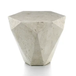 Viadurini Living Couchtische Aus Stein-Wohnzimmer-Couchtisch komplett in Fossil Stone, verschiedene Ausführungen – Air