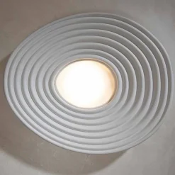 Viadurini Lighting Design Deckenleuchten-Wohnzimmer-Deckenleuchte des modernen Designs in Mattweißputz - Süßholz