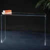 Viadurini Living Konsolentisch Flur-Wohnzimmerkonsole aus minimalistischem transparentem Acrylglas - Amedea
