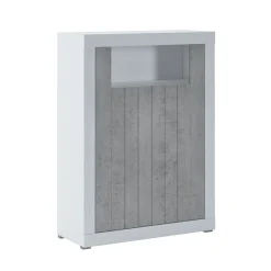 Viadurini Living Anrichte-Wohnzimmermöbel aus Holz mit Melaminbeschichtung - Samario