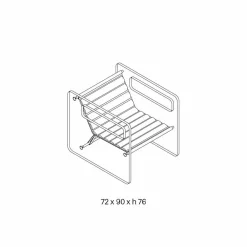 Viadurini Living Moderne Sessel-Wohnzimmersessel aus Glas und Sitz aus weißem Leder Luxus Design - Tecna