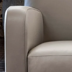 Viadurini Living Moderne Sessel-Wohnzimmersessel aus Holz, Polyurethanschaum und Metall Made in Italy - Burlesco