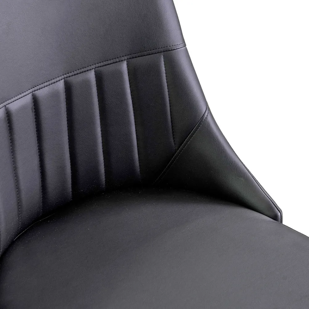 Viadurini Living Moderne Stühle-Wohnzimmersessel aus Metall und Öko-Leder in verschiedenen Ausführungen - Onde