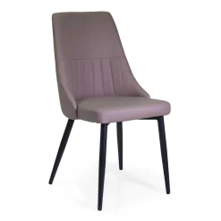 Viadurini Living Moderne Stühle-Wohnzimmersessel aus Metall und Öko-Leder in verschiedenen Ausführungen - Onde