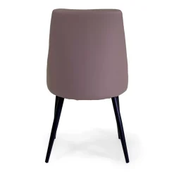 Viadurini Living Moderne Stühle-Wohnzimmersessel aus Metall und Öko-Leder in verschiedenen Ausführungen - Onde