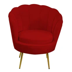 Viadurini Living Moderne Sessel-Wohnzimmersessel aus Metall und Samt - Kulisse