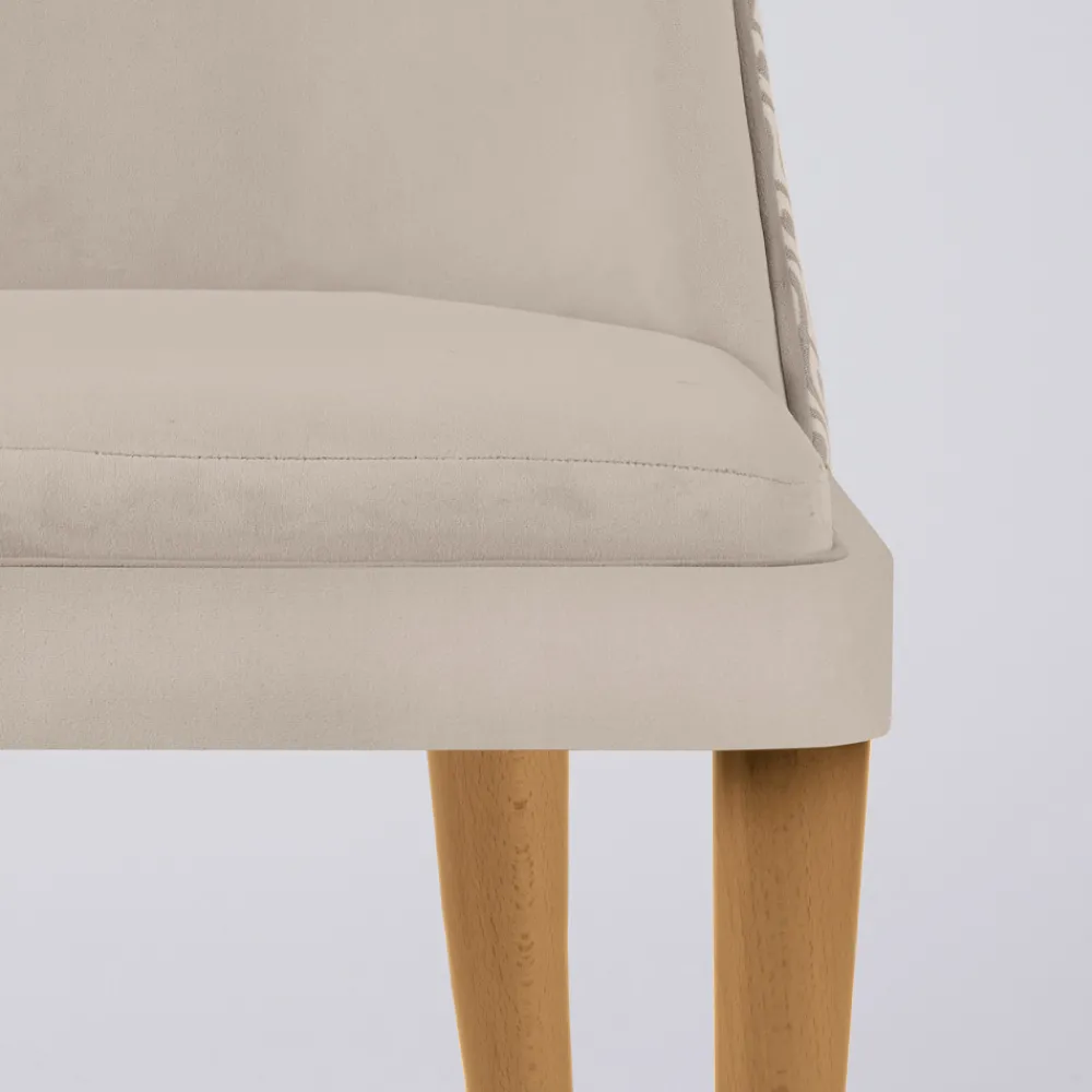 Viadurini Living Klassische Sessel-Wohnzimmersessel aus Stoff und Massivholz, hergestellt in Italien – Jordi