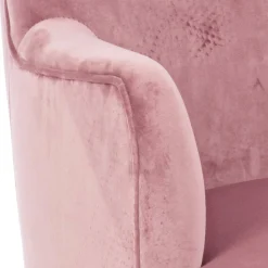 Viadurini Living Skandinavische Sessel-Wohnzimmersessel im skandinavischen Design mit Holz- und Samteffekt - Cinzio