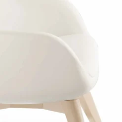 Viadurini Living Moderne Sessel-Wohnzimmersessel mit Fußstütze aus Leder und Holz Made in Italy - Butterfly