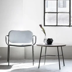 Viadurini Living Moderne Sessel-Wohnzimmersessel mit Stoffbezug Made in Italy 2 Stück - Sangria