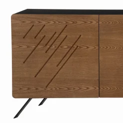 Viadurini Living Sideboards-Wohnzimmer-Sideboard aus MDF mit Gravuren von 2 oder 3 Türen Made in Italy - Eleganz