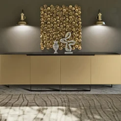 Viadurini Living Sideboards-Wohnzimmer-Sideboard mit 4 Türen in verschiedenen Ausführungen, hergestellt in Italien – Heidi