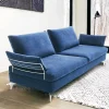 Viadurini Living Moderne Sofas-Wohnzimmersofa mit 2 Rückenlehnen und 2 beweglichen Armlehnen - Precious