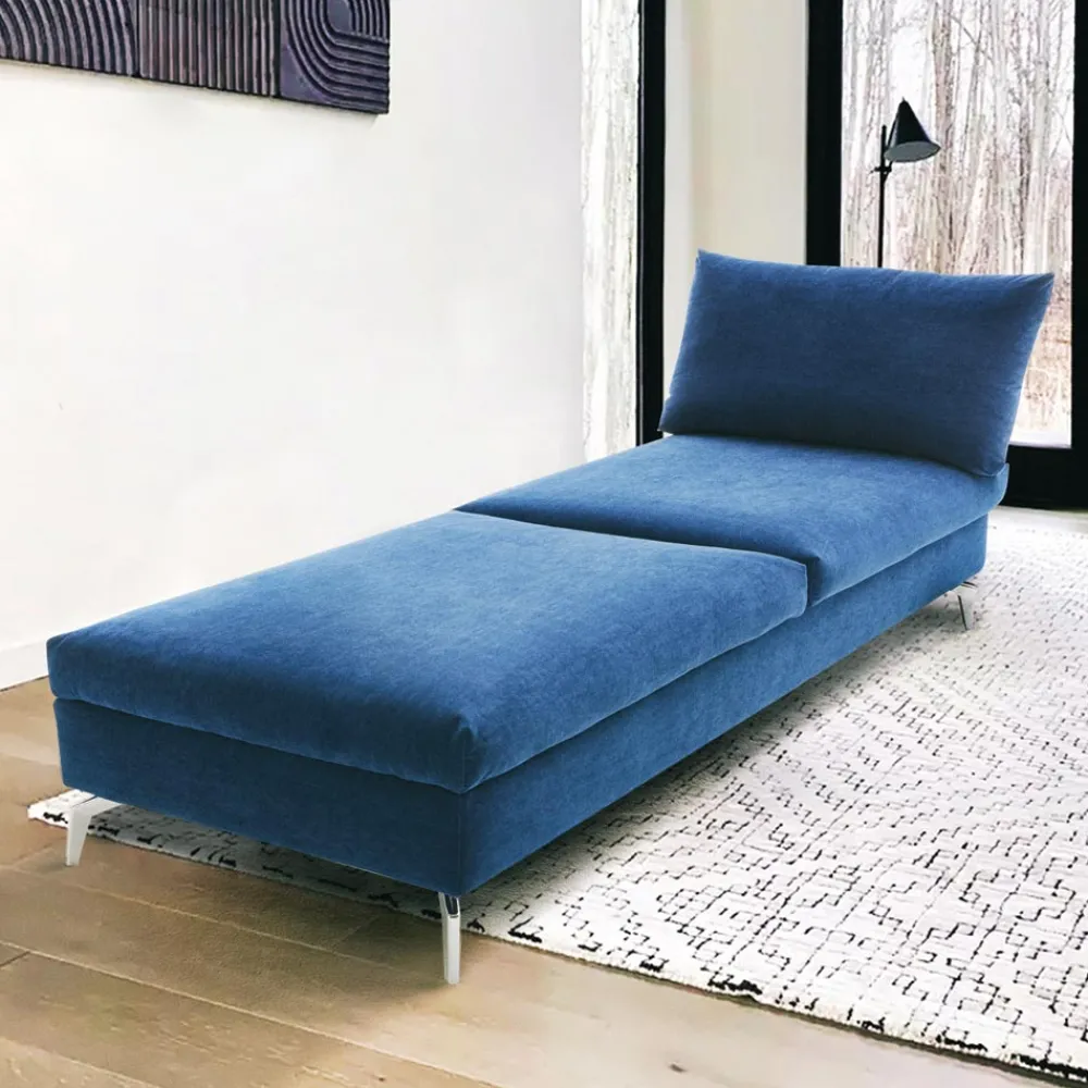 Viadurini Living Moderne Sofas-Wohnzimmersofa mit 2 Rückenlehnen und 2 beweglichen Armlehnen - Precious
