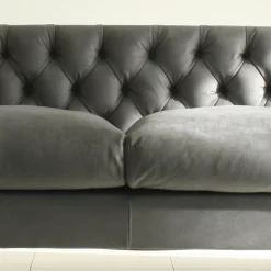 Viadurini Living Moderne Sofas-Wohnzimmersofa mit Holzstruktur und Füßen Made in Italy - Comico