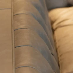Viadurini Living Moderne Sofas-Wohnzimmersofa mit Holzstruktur und Füßen Made in Italy - Comico