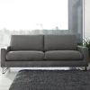 Viadurini Living Moderne Sofas-Wohnzimmersofa mit Kufenfüßen aus verchromtem Metall - Exklusiv