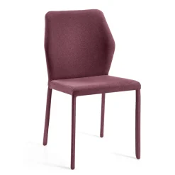 Viadurini Living Design Stühle-Wohnzimmerstuhl aus burgunderfarbenem Stoff, hergestellt in Italien – Fiocco