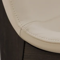 Viadurini Living Moderne Stühle-Wohnzimmerstuhl aus eisfarbenem Leder Made in Italy - Betsy