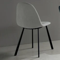 Viadurini Living Moderne Stühle-Wohnzimmerstuhl aus farbigem Stoff mit 4-teiliger Polsterung - Hulk