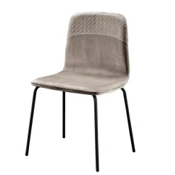 Viadurini Living Moderne Stühle-Wohnzimmerstuhl aus farbigem Samt, modernes und elegantes Design – Bizet