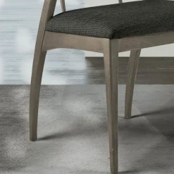 Viadurini Living Moderne Stühle-Wohnzimmerstuhl aus Stoff und massivem Buchenholz, hergestellt in Italien – Rein