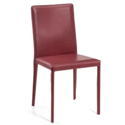 Viadurini Living Design Stühle-Wohnzimmerstuhl aus Vollnarbenleder in Burgunderrot, hergestellt in Italien – Ride