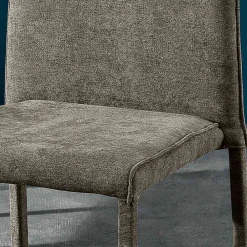 Viadurini Living Moderne Stühle-Wohnzimmerstuhl komplett gepolstert mit Stoff Made in Italy - Rosetta