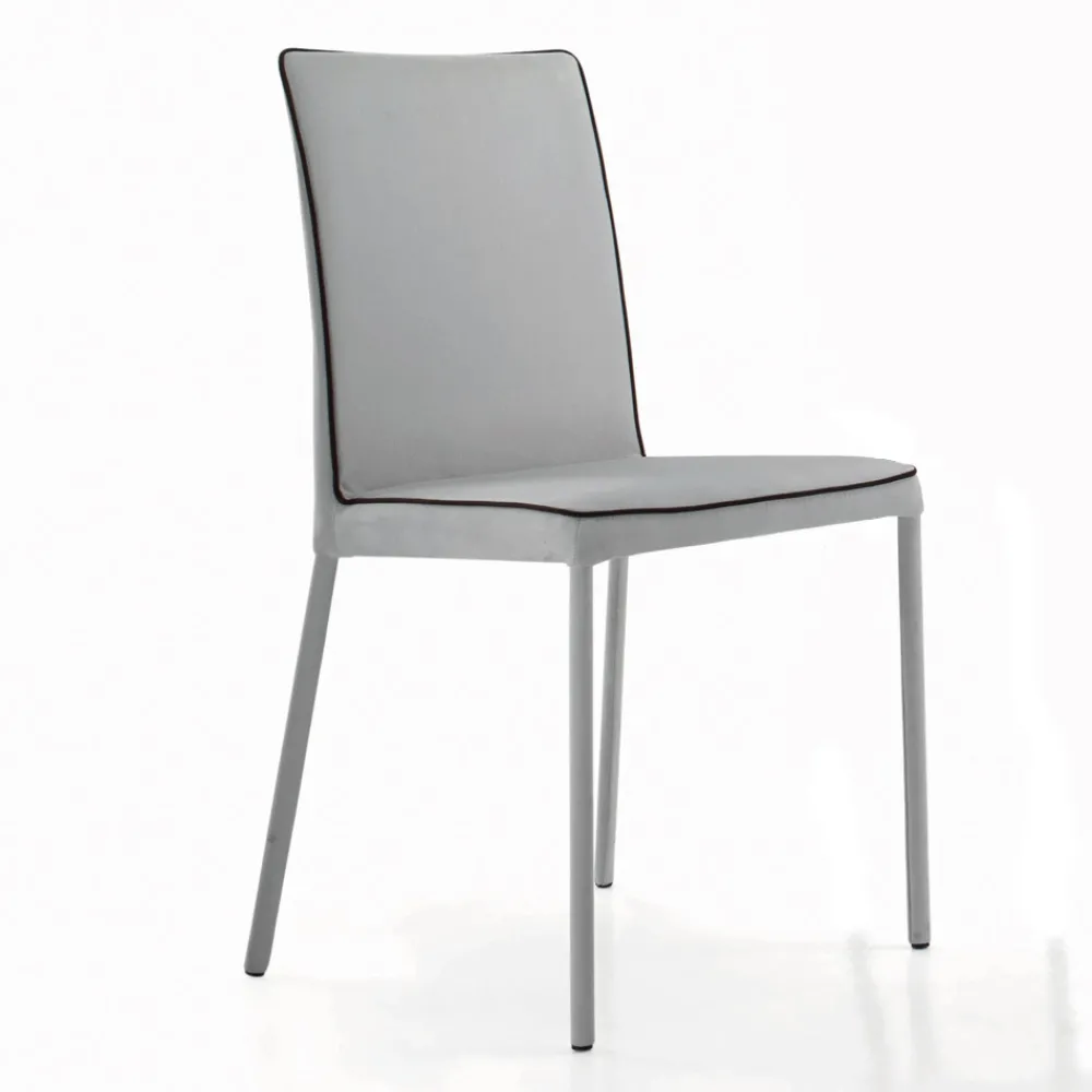 Viadurini Living Design Stühle-Wohnzimmerstuhl mit gepolsterten und lackierten Beinen, hergestellt in Italien – Catania