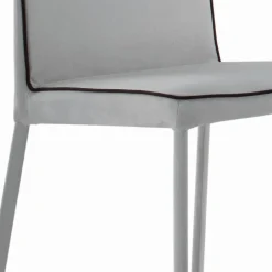 Viadurini Living Design Stühle-Wohnzimmerstuhl mit gepolsterten und lackierten Beinen, hergestellt in Italien – Catania