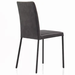 Viadurini Living Design Stühle-Wohnzimmerstuhl mit gepolsterten und lackierten Beinen, hergestellt in Italien – Catania