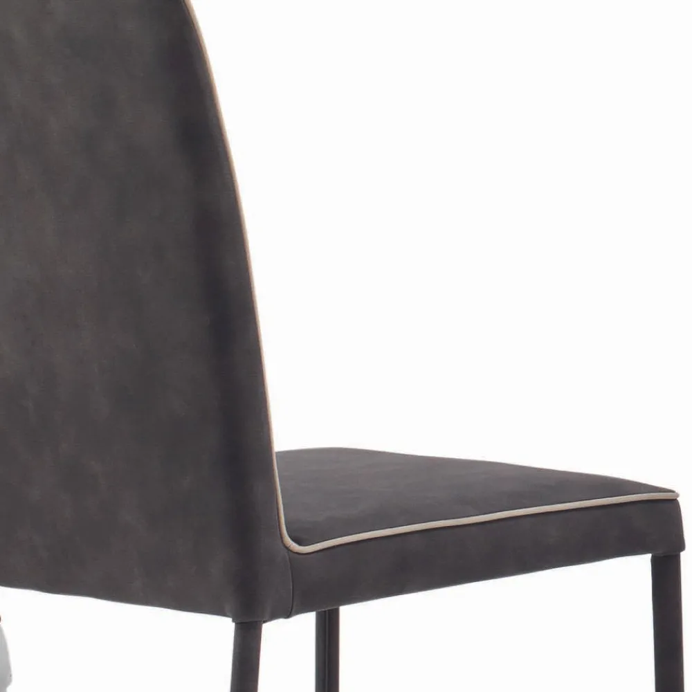 Viadurini Living Design Stühle-Wohnzimmerstuhl mit gepolsterten und lackierten Beinen, hergestellt in Italien – Catania