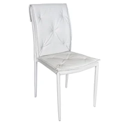 Viadurini Living Moderne Stühle-Wohnzimmerstuhl mit Struktur und Sitz aus Kunstleder Made in Italy - Grogu