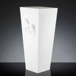 Viadurini Living Deko Vasen-Würfelvase Cody, made in Italy, modernes Design