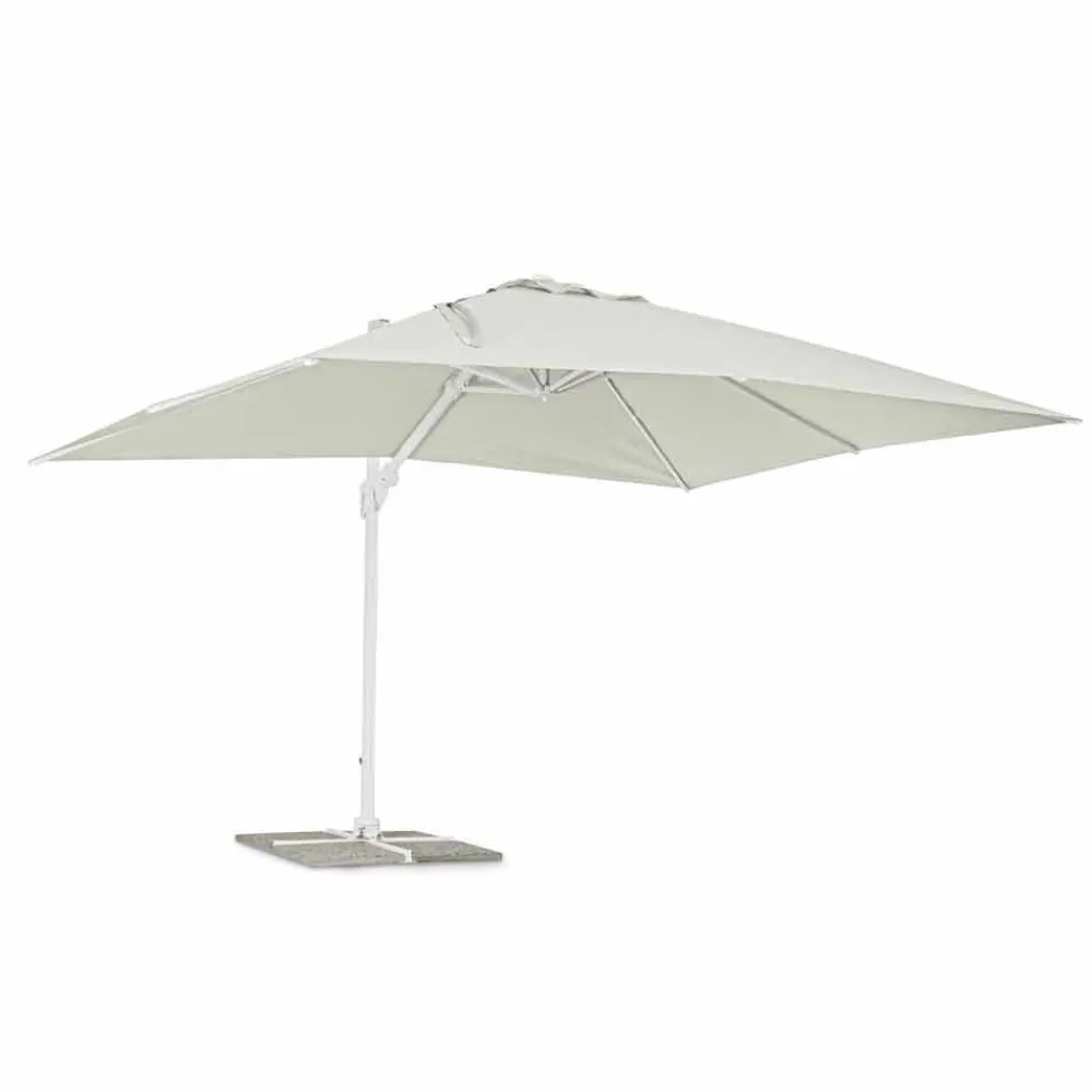 Viadurini in the Garden Gartenschirm-3x4 Aluminium Gartenschirm mit Polyestergewebe - Fasma