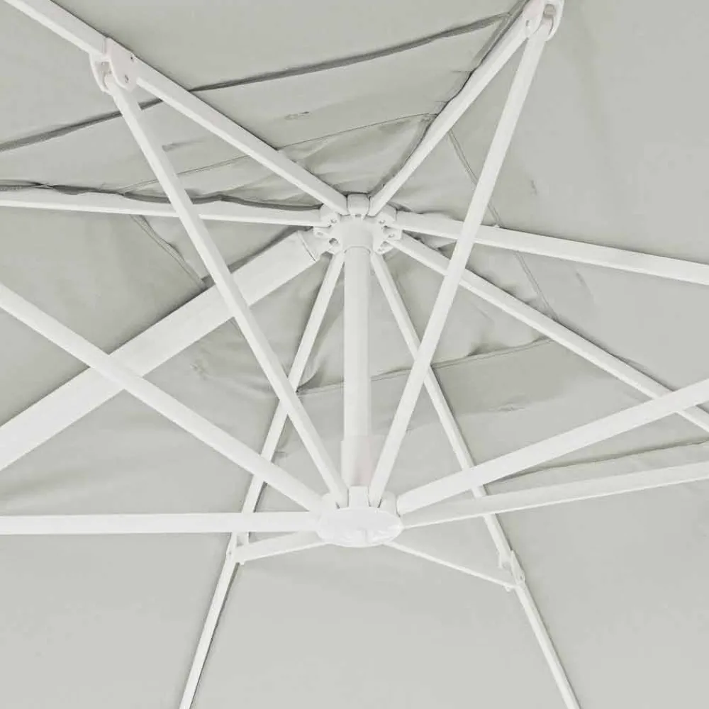 Viadurini in the Garden Gartenschirm-3x4 Aluminium Gartenschirm mit Polyestergewebe - Fasma