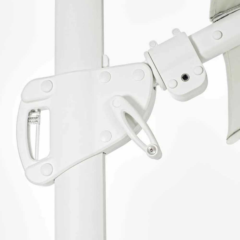 Viadurini in the Garden Gartenschirm-3x4 Aluminium Gartenschirm mit Polyestergewebe - Fasma