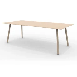 Viadurini in the Garden Gartentische Aus Aluminium-220x100 cm Outdoor Aluminium Tisch in verschiedenen Ausführungen - Resplendent