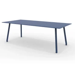 Viadurini in the Garden Gartentische Aus Aluminium-220x100 cm Outdoor Aluminium Tisch in verschiedenen Ausführungen - Resplendent